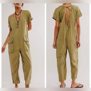 NWOT Free People Same Wave One-Piece - Cardamom Seed - XS